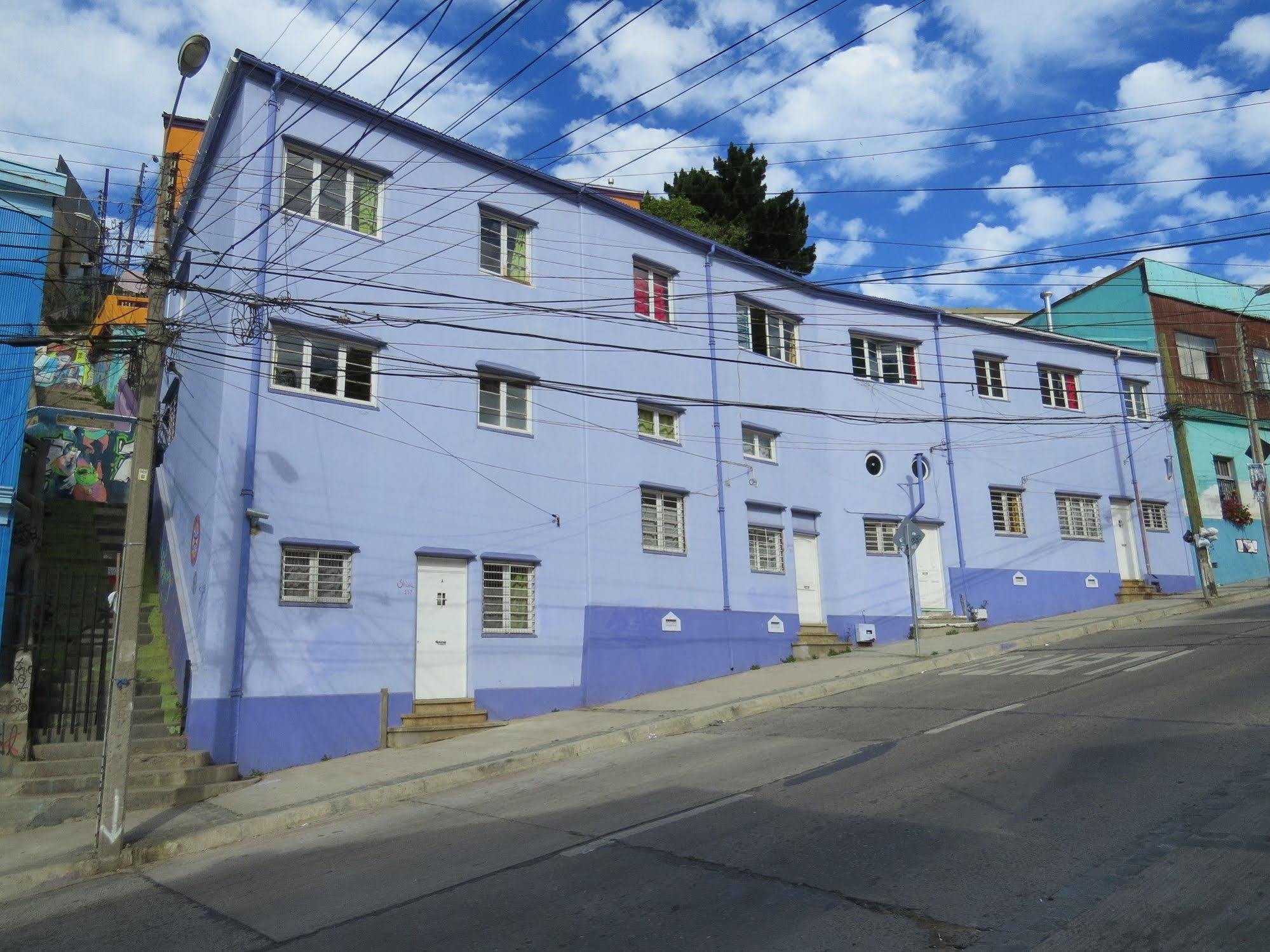Hostal Casa Verde Limon 발파라이소 외부 사진